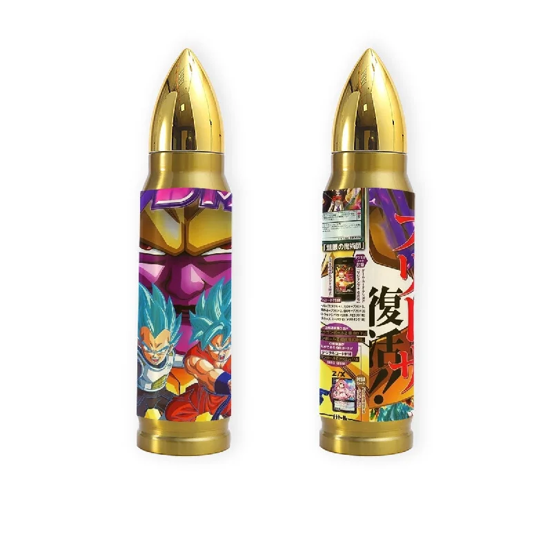 Golden Frieza Super Saiyan God Goku Vegeta Blue Hair 3D Tumbler