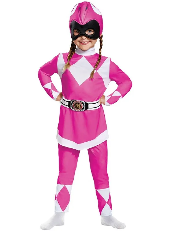 Deluxe Pink Power Ranger Toddler Girls Costume