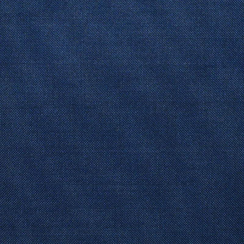 Navy Solid Super 100's Wool & Kid Mohair Suiting By Holland & Sherry