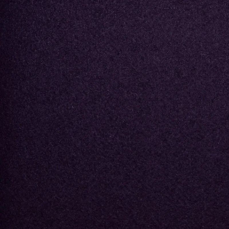 Plum Soft Finish All Wool Melton Coating