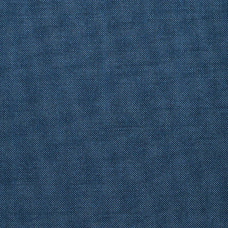 Dark Petrol Blue Contrast Super 100's Wool & Kid Mohair Suiting By Holland & Sherry
