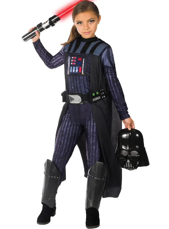 Darth Vader Deluxe Girls Star Wars Costume