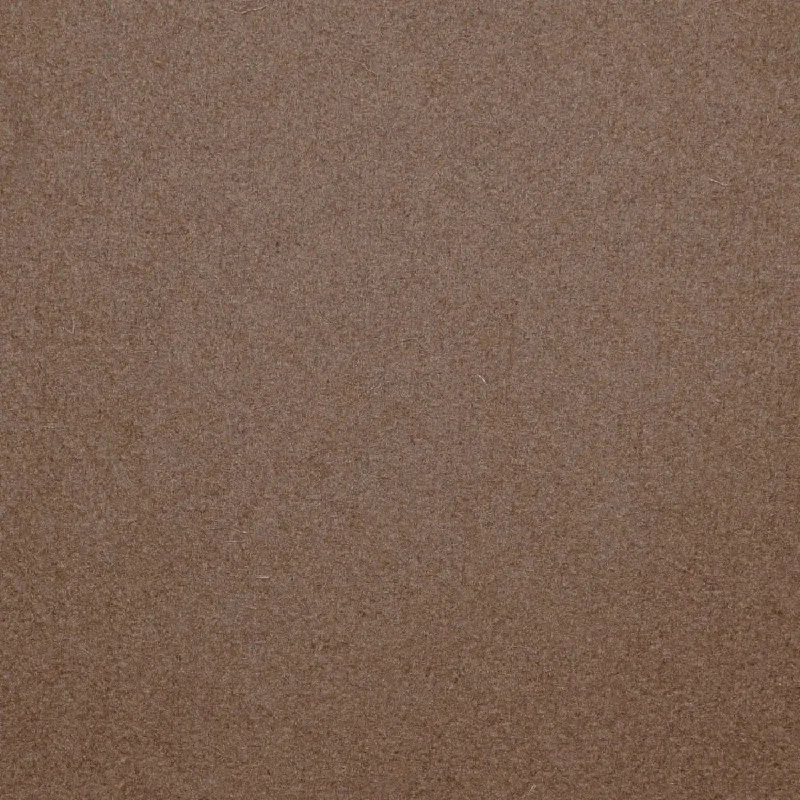 Rustic Brown Soft Finish All Wool Melton Coating