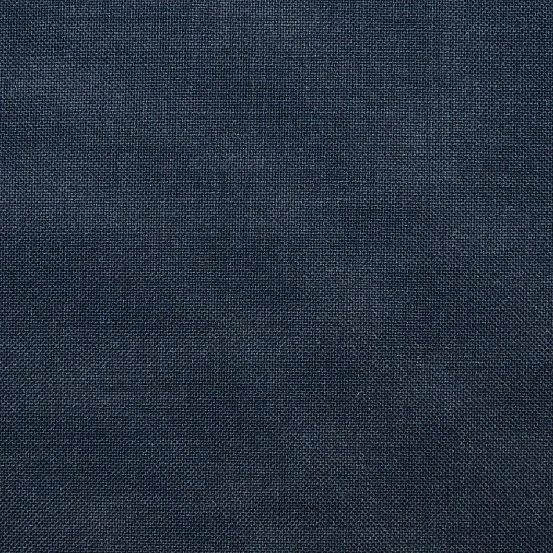 Dark Navy Solid Super 100's Wool & Kid Mohair Suiting By Holland & Sherry