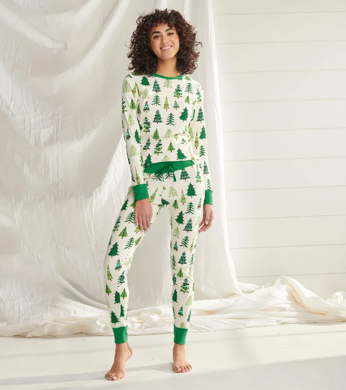 ADULT Christmas Tree Glow in the Dark Forever 21 pajama sets