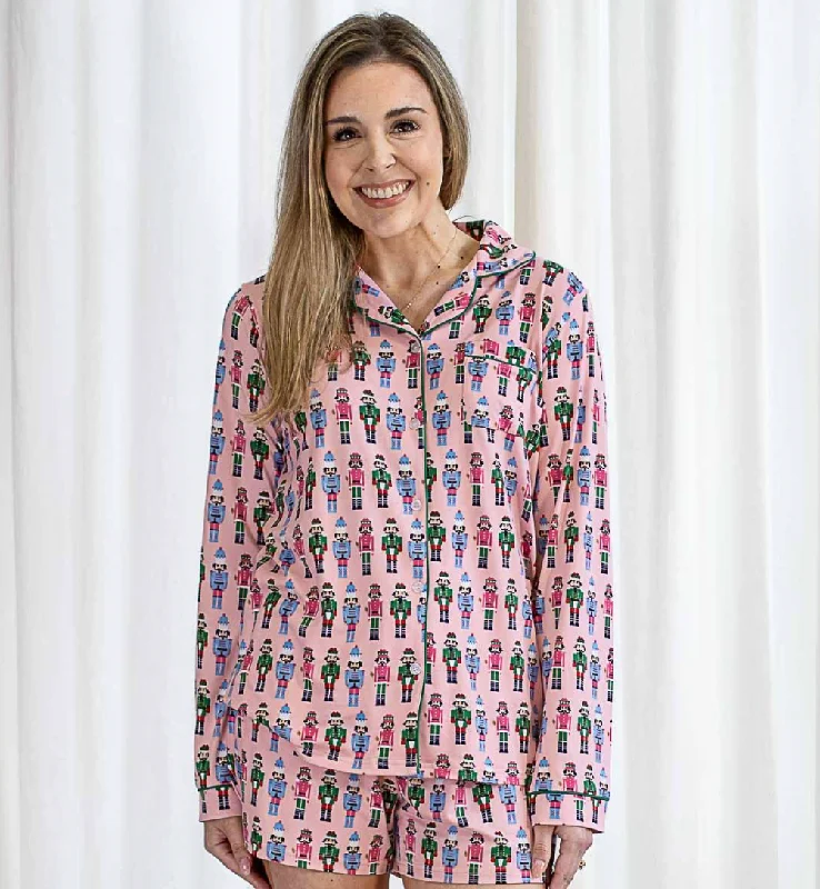 Nutcracker March Sleep Set Three-piece pajama sets