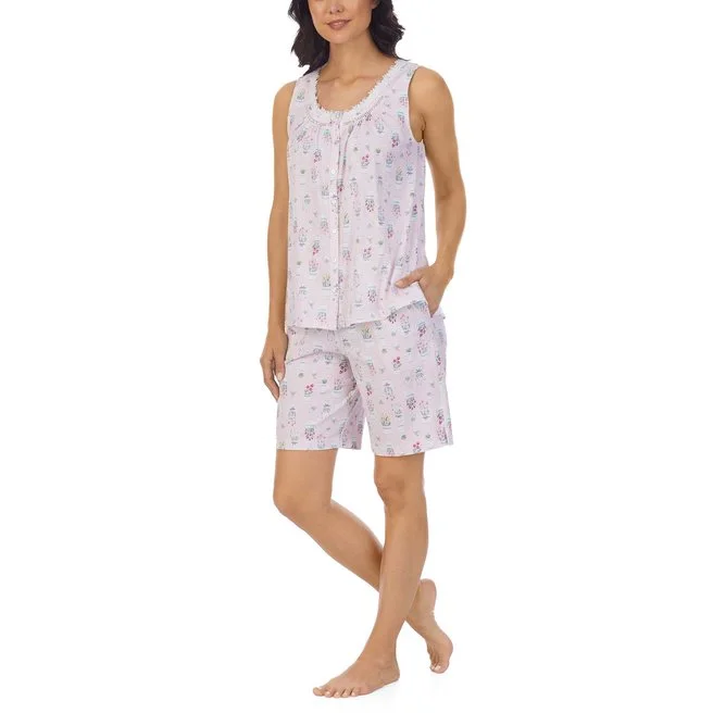 Rose Garden Bermuda Short PJ Set Chic pajama sets
