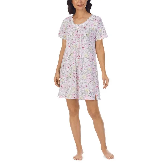 Rose Garden Nightshirt Long sleeve pajama sets