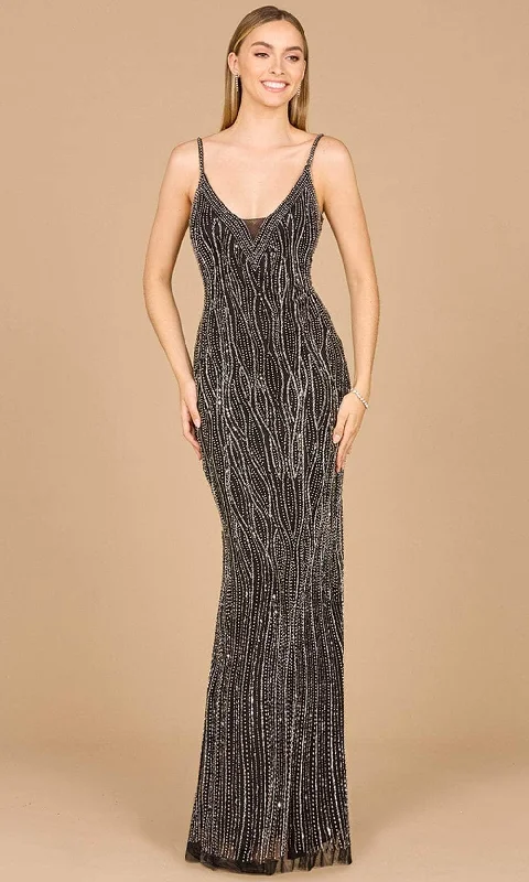 Lara Dresses 29005 - Embellished V-Neck Evening Gown Lightweight party dresses for summer