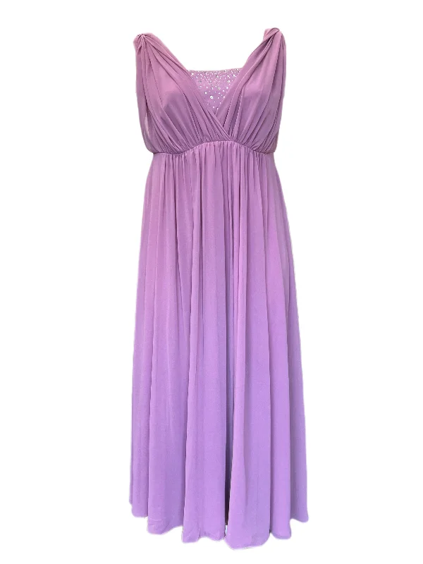 Marina Rinaldi Women's Pink Danzare Maxi Dress Size 12W/21 NWT Vintage maxi dresses