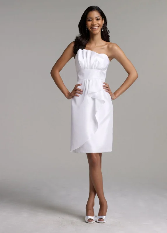 David's Bridal David's Bridal Shantung Size 8 Polka dot unclassified dresses