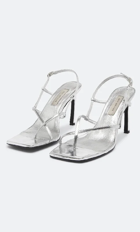 KATE HEEL - CHROME Satin unclassified dresses