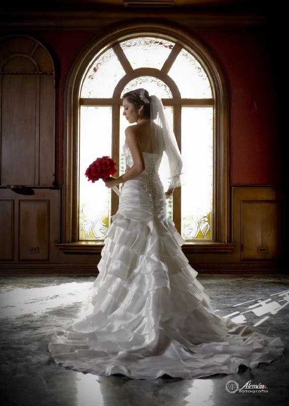 Mori Lee Mori Lee Organza Size 6 Cotton unclassified dresses