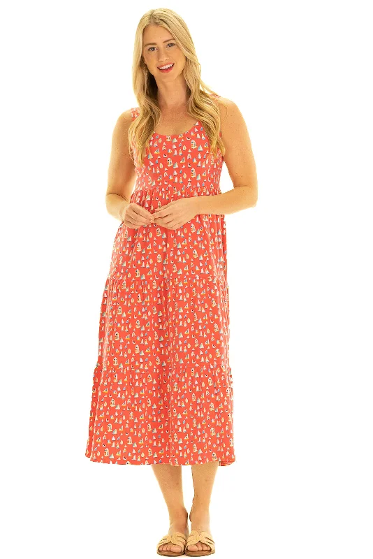 The Lucy Dress in Leland Gal Set Sail Print Street style unclassified dresses